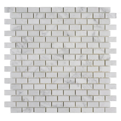 Arizona TileARIZONA TILE Bianco Carrara Bianco Carrara5/8 x 1-1/4 MeshPolishedARIZONA TILE Bianco Carrara