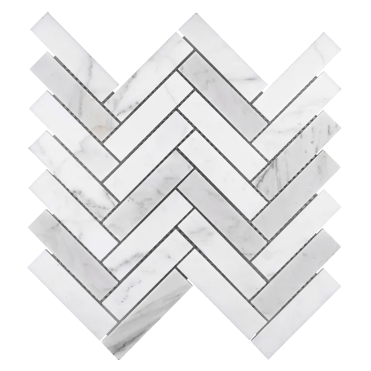 Arizona TileARIZONA TILE Calacatta Gold Calacatta GoldHerringbone 1 x 4 MeshHonedARIZONA TILE Calacatta Gold