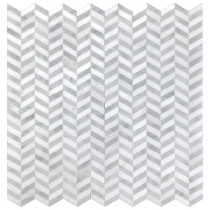 Arizona TileARIZONA TILE CHEVRON Chevron Carrara ThassosPolished12-1/8 x 12-1/8ARIZONA TILE CHEVRON