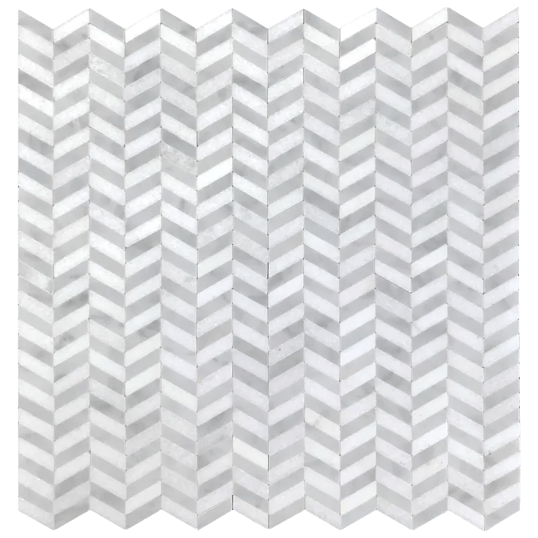 Arizona TileARIZONA TILE CHEVRON Chevron Carrara ThassosPolished12-1/8 x 12-1/8ARIZONA TILE CHEVRON