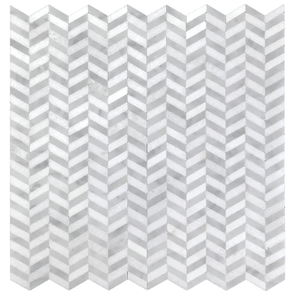 Arizona TileARIZONA TILE CHEVRON Chevron Carrara ThassosPolished12-1/8 x 12-1/8ARIZONA TILE CHEVRON