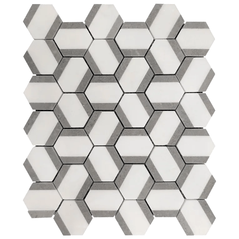 Arizona TileARIZONA TILE ELEMENTAL HEX Elemental Hex GreyPolished11-3/4 x 10ARIZONA TILE ELEMENTAL HEX