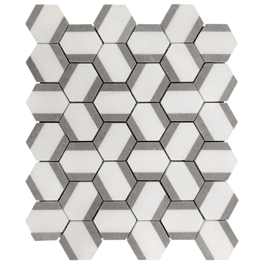 Arizona TileARIZONA TILE ELEMENTAL HEX Elemental Hex GreyPolished11-3/4 x 10ARIZONA TILE ELEMENTAL HEX