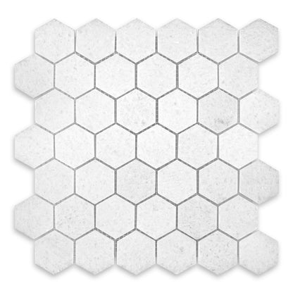 Arizona TileARIZONA TILE Polar White Polar White2 x 2 Hexagon MeshHonedARIZONA TILE Polar White