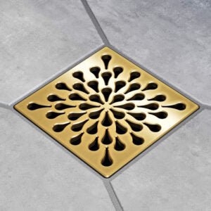 Ebbe ProSplash Pro Drain Cover Brushed GoldSplash Pro Drain Cover