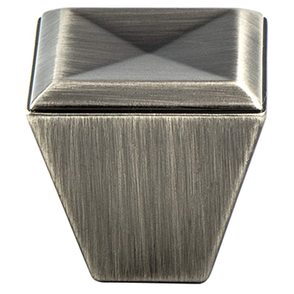 BerensonBerenson Connections Square Knob, Vintage Nickel, 1-1/8" Berenson Connections Square Knob, Vintage Nickel, 1-1/8"