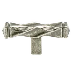 BerensonBerenson 2-1/2" Rhapsody T-Twisted Knob, Weathered Nickel Berenson 2-1/2" Rhapsody T-Twisted Knob, Weathered Nickel