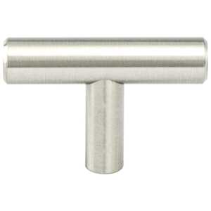 BerensonBerenson 2" Tempo T-Bar Knob, Brushed Nickel Berenson 2" Tempo T-Bar Knob, Brushed Nickel