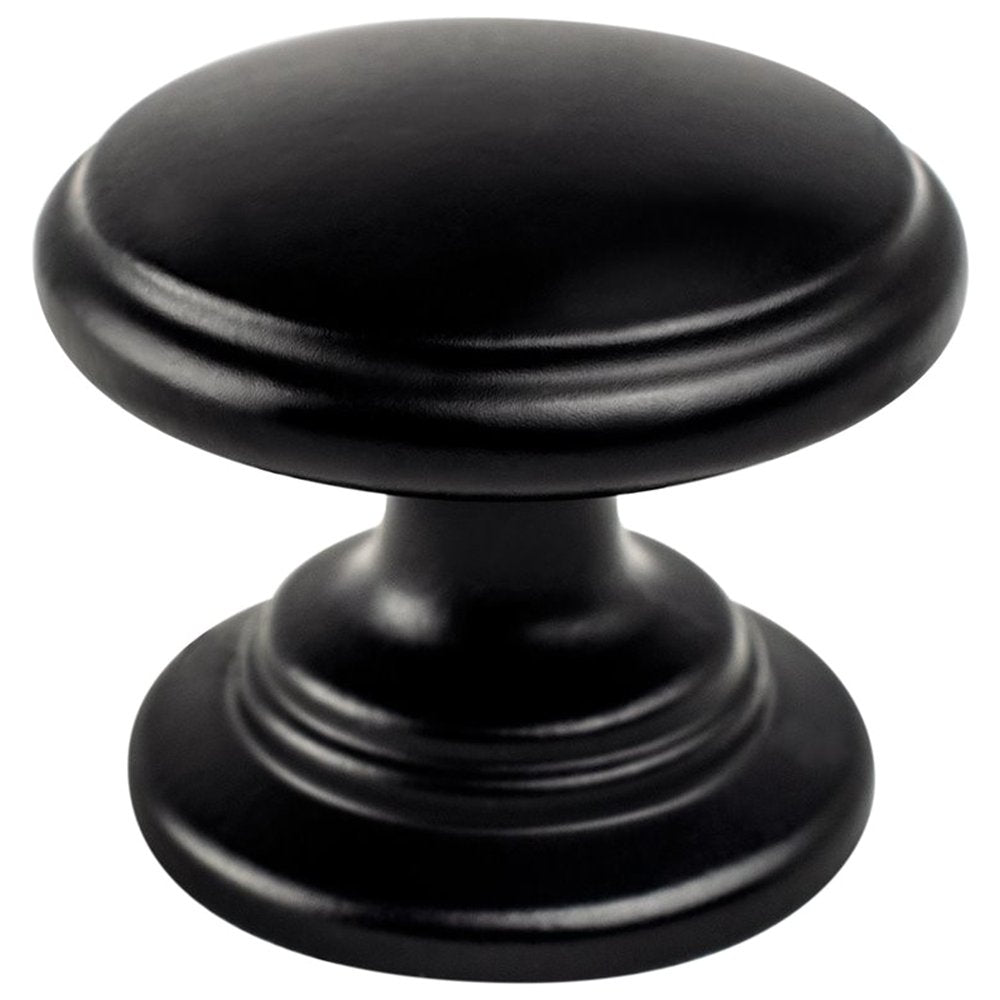 BerensonBerenson Advantage-2 Tiered Knob, Matte Black, 1-3/16" Berenson Advantage-2 Tiered Knob, Matte Black, 1-3/16"