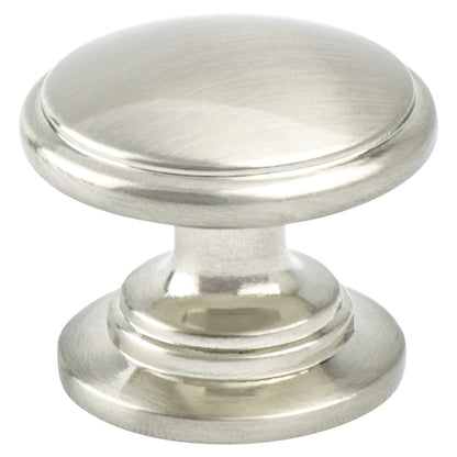 BerensonBerenson Advantage Plus-5 Tiered Knob, Brushed Nickel, 1-3/16" Berenson Advantage Plus-5 Tiered Knob, Brushed Nickel, 1-3/16"