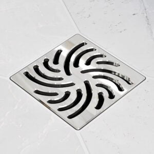 Ebbe ProTwister Pro Drain Cover Polished ChromeTwister Pro Drain Cover